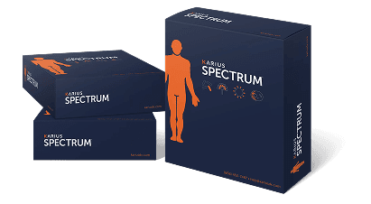 Karius Spectrum blood test kit used to detect over 1,000 pathogens from a single blood draw